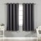 Alcott Hill Schaeffer Solid Blackout Thermal Grommet Curtain Panels ...