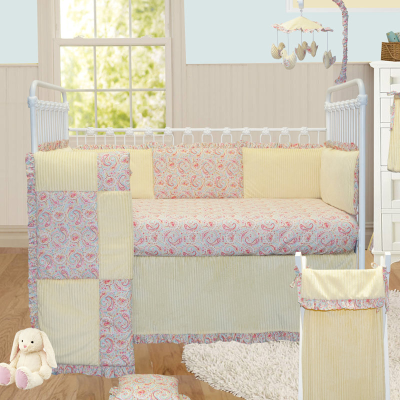 Harriet Bee Gustave Paisley Crib Bedding Set Wayfair Gustave Paisley Crib Bedding Set