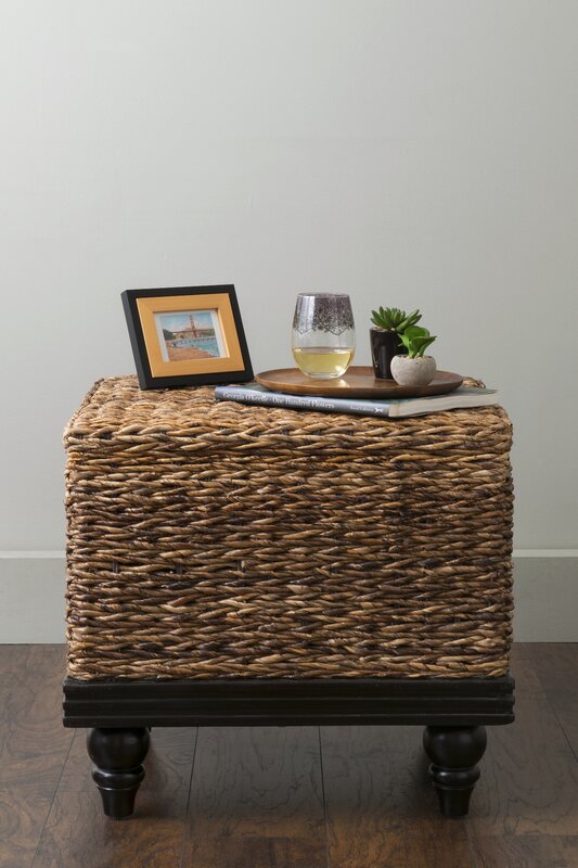 Marilee Woven Side Table & Reviews | Birch Lane