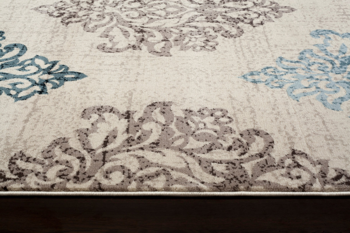 World Rug Gallery Elite Soft Blue Area Rug & Reviews Wayfair