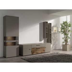 Wohnwand Spiegelverkehrt von Home Loft Concept