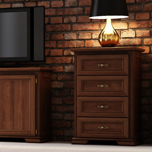 Melanson 4 Drawer Chest by Three Posts