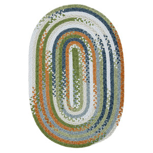 Rag-Time Orange/Multi Kids Area Rug