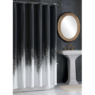 100 Cotton Shower Curtains You Ll Love Wayfair Lyon Cotton Shower Curtain