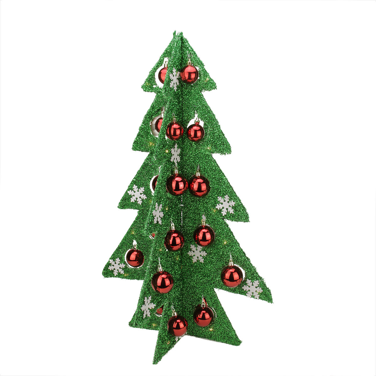 northlight battery operated decorated tinsel led lighted christmas tree table top decoration wayfair - Battery Lighted Christmas Decorations northlight battery operated decorated tinsel led lighted christmas tree table top decoration wayfair - Battery Lighted Christmas Decorations