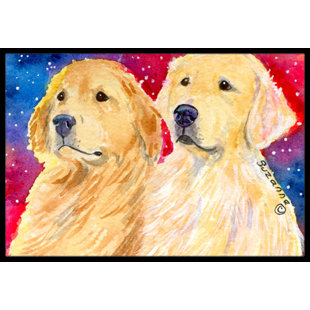 Golden Retriever Door Mat Wayfair Golden Retriever Doormat