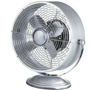 Find The Perfect Table Fans Wayfair Crantor Retro 9 Tilting Table Fan