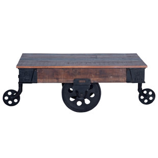 Railroad Cart Coffee Table Wayfair Quickview