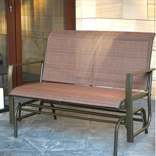 Metal Patio Gliders You Ll Love Wayfair Otterbein Rocking Glider Bench