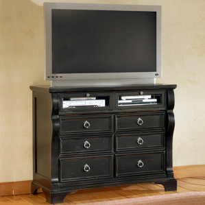Paulina 6 Drawer Wood Media Chest by L..