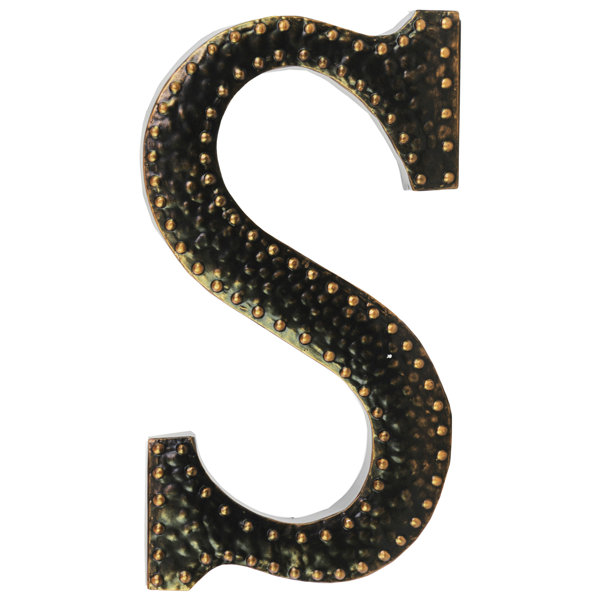 T Austin Design Metal Letter Wall Décor Reviews Wayfair