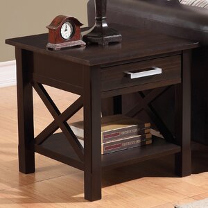 Kitchener End Table With Storageu00a0
