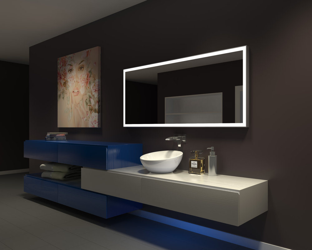Paris Mirror Galaxy Illuminated Bathroom Vanity Wall Galaxy Illuminated Bathroom Vanity Wall Mirror