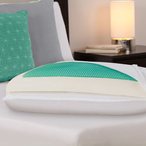 Dreamfinity Comfort Plus Half and Half Cooling Polyfill Standard Pillow by Comfort Revolution