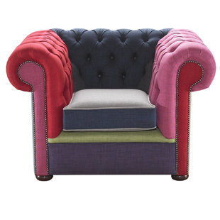 Patchwork Sofa Wayfair Co Uk Chesterfield Patchwork Club Chair