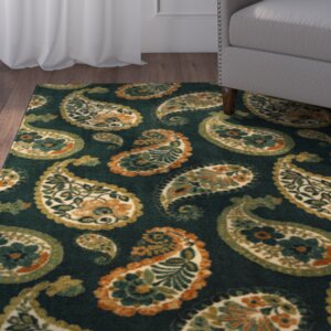 Sisson Navy/Green Area Rug