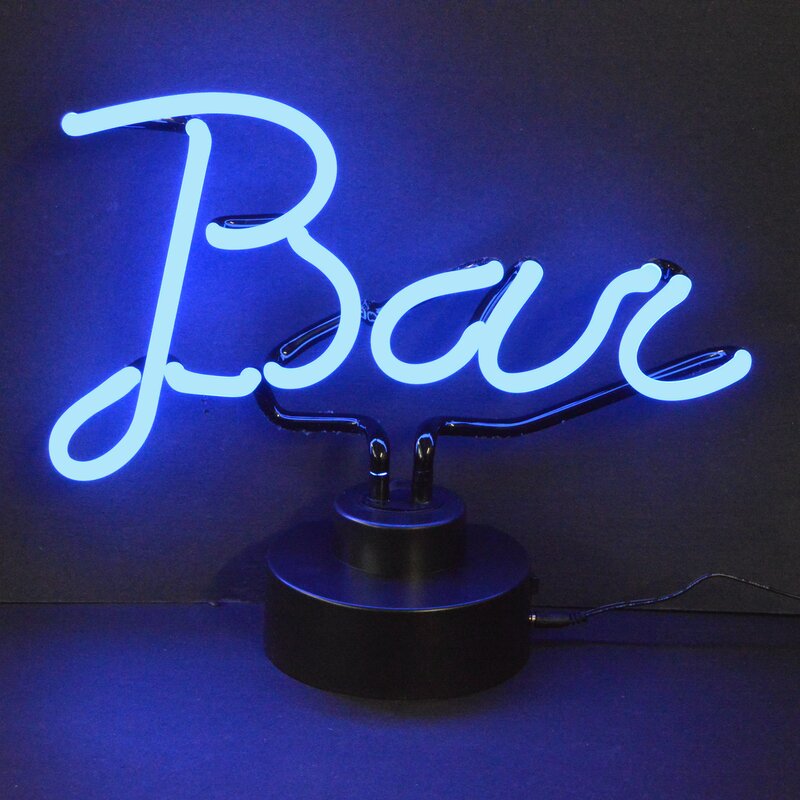 Neonetics Business Signs Bar Neon Sign & Reviews | Wayfair