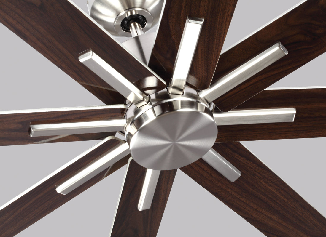 Wade Logan 60" Woodlynne 8 Blade Outdoor Ceiling Fan with ...