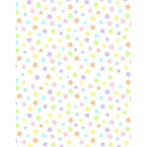 Pastel Stars Woven Crib Sheets (Set of 3)