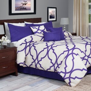 Hanson 7 Piece Reversible Comforter Set