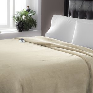 Serta Luxe Plush Micro Fleece Electric Blanket