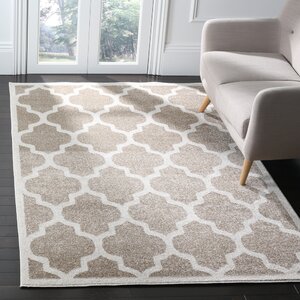 Carman Beige Indoor/Outdoor Area Rug