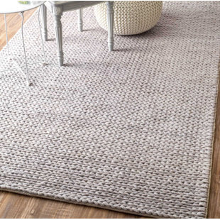 Modern Rugs You Ll Love Wayfair Ca Makenzie Woolen Cable Hand Woven Light Grey Area Rug