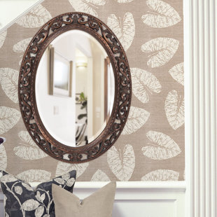 Antique Bronze Bathroom Mirror Wayfair Save