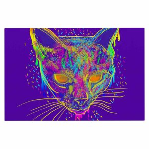 Frederic Levy-Hadida Candy Cat Rainbow Doormat