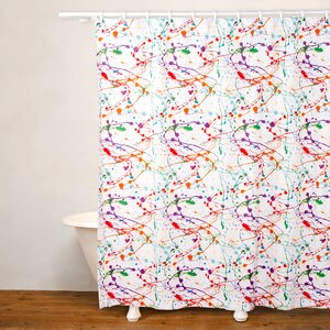 Splat Shower Curtain