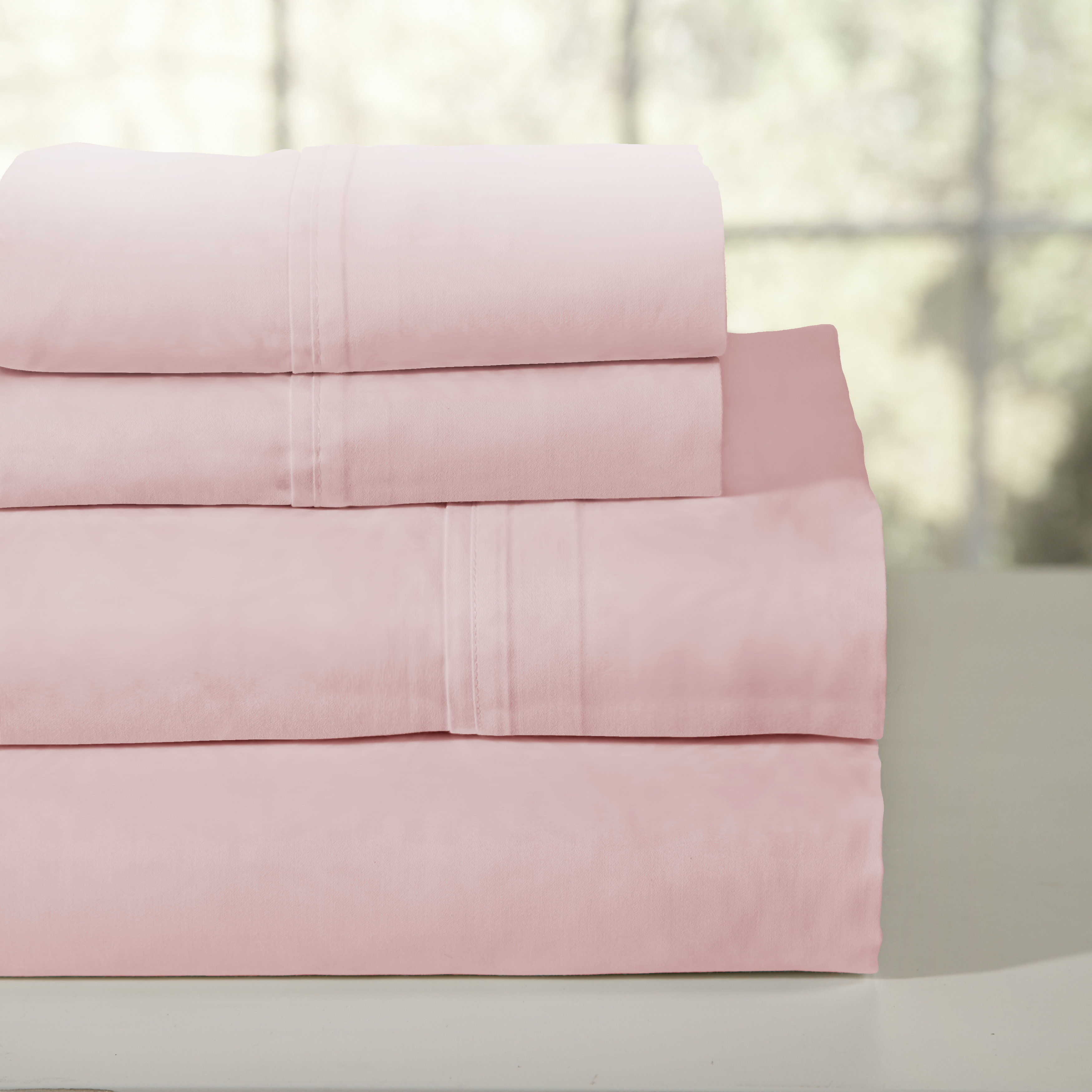 Pointehaven 200 Thread Count 100 Soft Cotton Percale Sheet Set Pointehaven 200 Thread Count 100 Soft Cotton Percale Sheet Set Reviews Wayfair