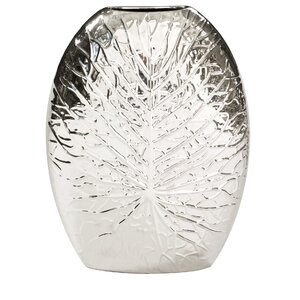 Hollands Modern Crackled Leaf Table Vase