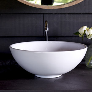 Tikamoon 41 cm Aufsatzwaschbecken Vasque