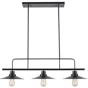 3-Light Kitchen Island Pendant