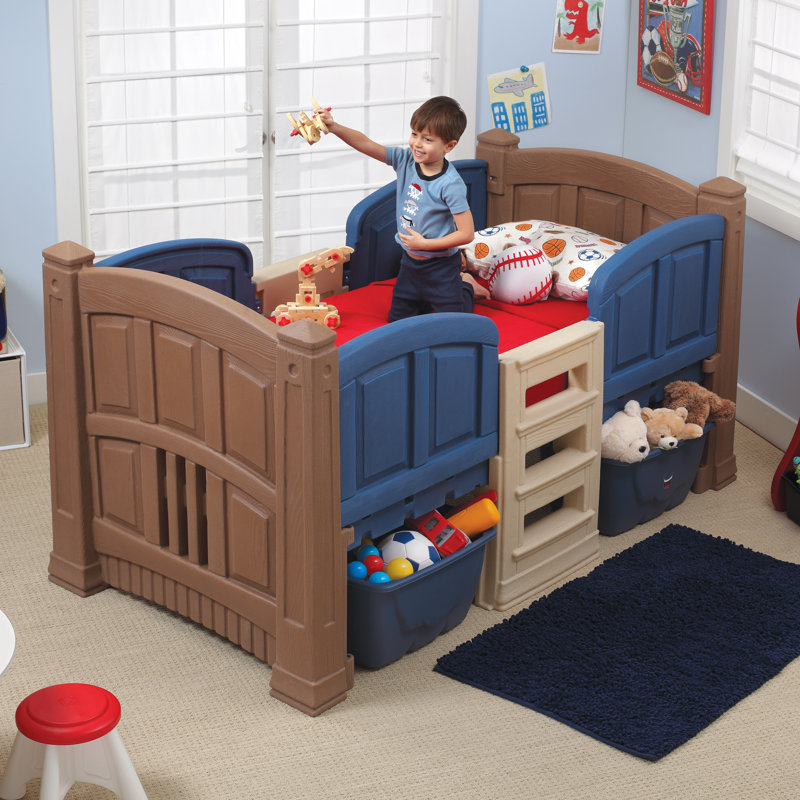 Step2 Twin Low Loft Bed With Storage Reviews Wayfair