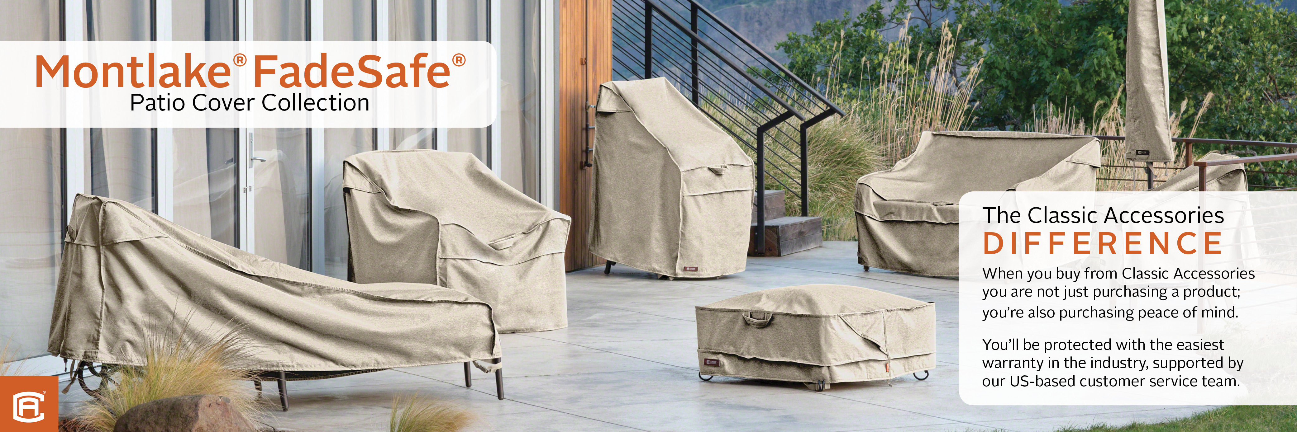 Clic Accessories Montlake Chair Cover Wayfair Montlake Fadesafe Patio Cover Collection