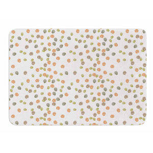 Autumn Spots by Twenty Sap Memory Foam Bath Mat