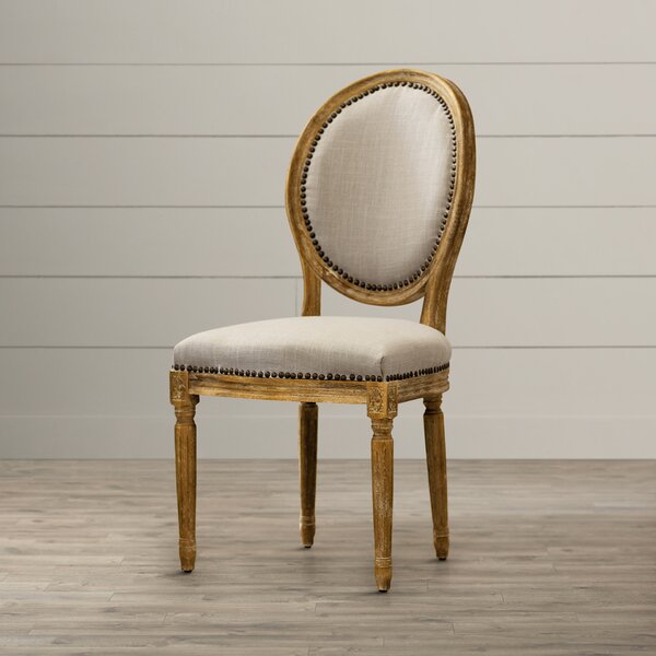 Lark Manor Hadrien Wood Traditional French Side Chair & Reviews | Wayfair