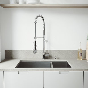 30 X 16 Undermount Sink Wayfair 29 Inch Undermount 70 30 Double Bowl 16 Gauge Stainless Steel Kitchen Sink With Zurich Chrome Faucet Two Grids Strainers And Soap Dispenser
