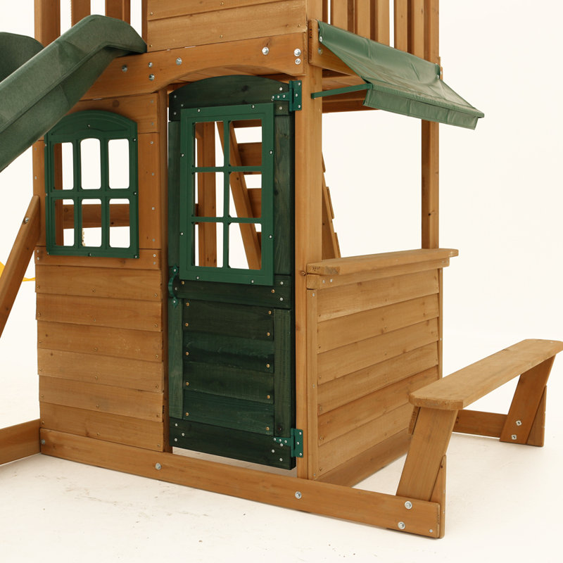 KidKraft Windale Wooden Swing Set & Reviews Wayfair