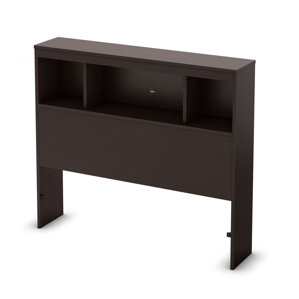 Cakao Bookcase Headboard by South Shore