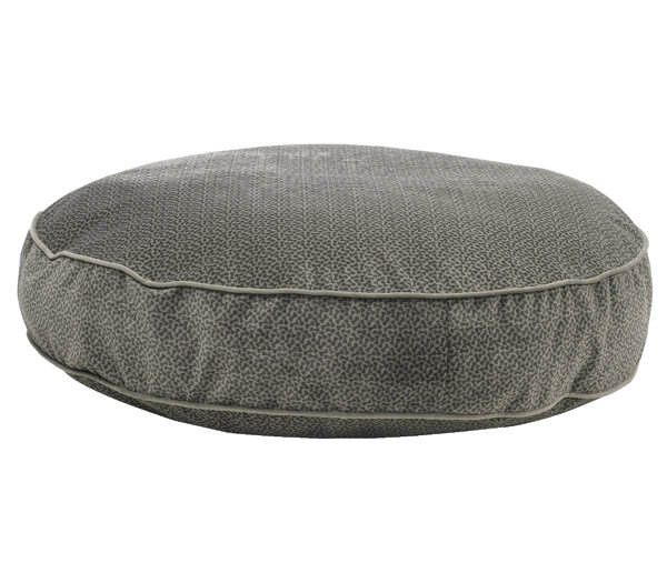 large round dog pillow