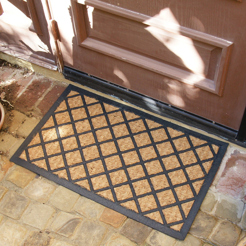 RubberCal, Inc. My English Garden Entry Doormat & Reviews Wayfair