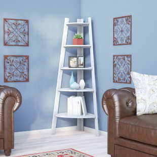 Wall Storage Units With Doors Wayfair Foland Corner Unit Bookcase