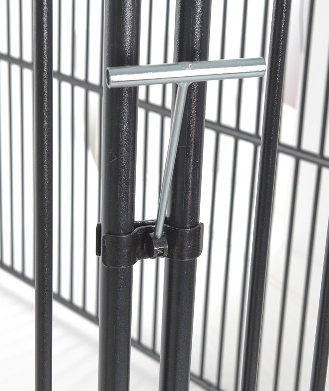 Jewett Cameron European Style Predator Top Wide Yard Kennel & Reviews Wayfair