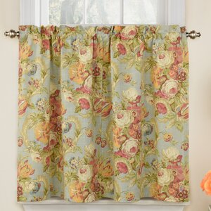 Spring Bling Nature/Floral Room Darkening Rod Pocket Curtain Panels (Set of 2)