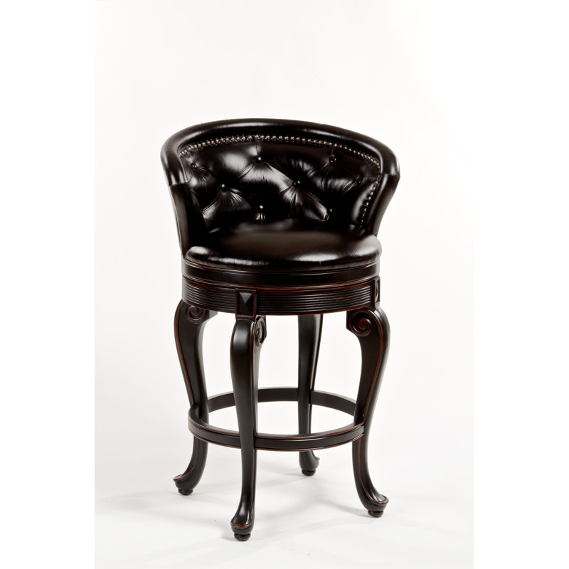 Hilale Beckett 26 Swivel Bar Stool With Cushion Wayfair