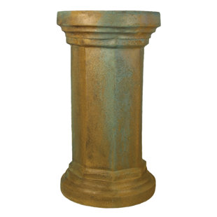 Greek Column Pedestal Wayfair Hex Column Pedestal