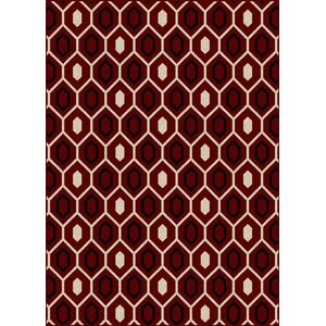 Hampton Red Area Rug