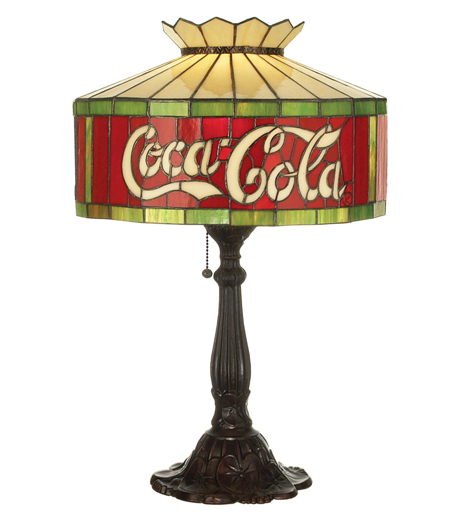 Meyda Tiffany Coca Cola 24 5 Table Lamp Wayfair